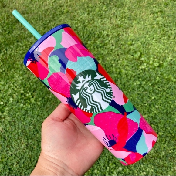 Starbucks Accessories - STARBUCKS 2019 Peony Poppy Stainless Tumbler UK